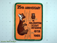 1982 Haliburton Scout Reserve 35th Anniversary
